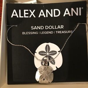 Alex and Ani Sand Dollar necklace